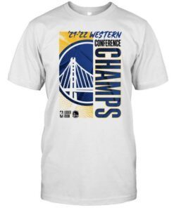 Golden State Warriors 2022 Western Conference Champions Tee Shirt