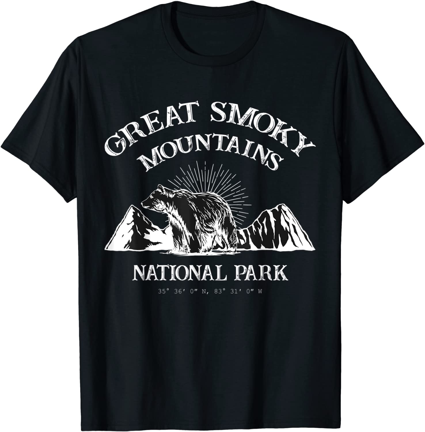 Great Smoky Mountains National Park North Carolina Tennessee Tee Shirt Great Smoky Mountains National Park North Carolina Tennessee 2022 Shirt
