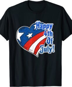 Happy 4th Of July American Independence Day Celebration Tee Shirt