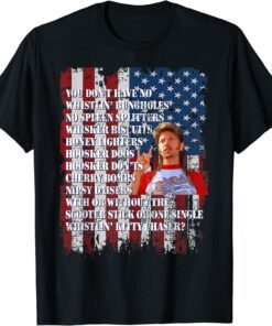 Happy 4th Of July Merica Joe American Flag Tee Shirt