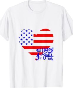 Happy 4th Of July Tee Shirt