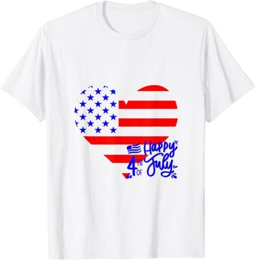 Happy 4th Of July Tee Shirt