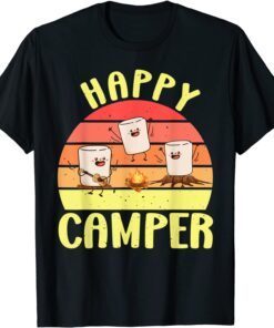 Happy Marshmallow Camper Tee Shirt