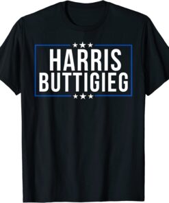 Harris Buttigieg 2024 Presidential Elect Campaign Tee Shirt