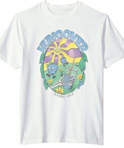 Hungover Skeleton Tee Shirt