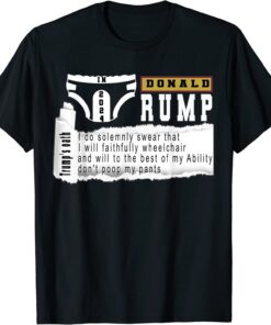 I Do Solemnly Swear That I Will Faithfully WheelChair Tee Shirt