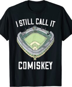 I Still Call It Comiskey Chicago Baseball Vintage Tee Shirt