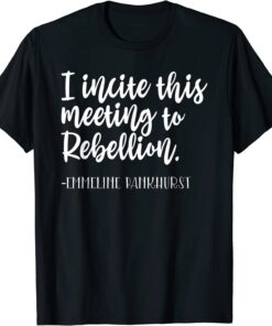 I incite this meeting to rebellion Essential T-Shirt