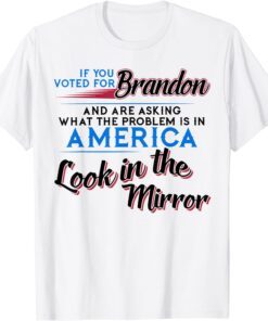 If U Voted for Biden & Are Asking What-The Problem is Tee Shirt