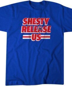 Igor Shesterkin: Shesty Release Us Tee Shirt