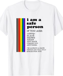 I'm a Safe Person Gay Pride LGBT History Month T-Shirt