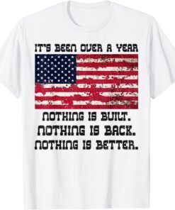 It's Built Over A Year Nothing Is Built Tee Shirt