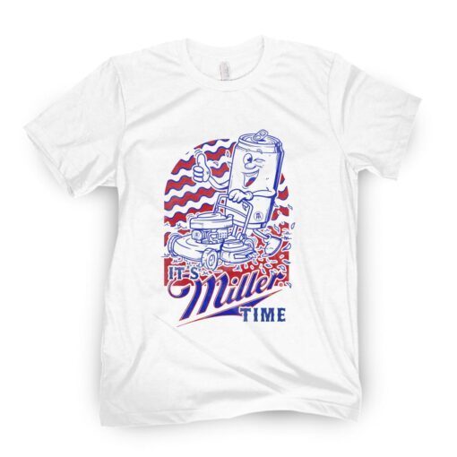 It's Miller Time USA Tee Shirt