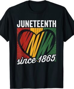 Juneteenth Since 1865 African American Pride Tee Shirt