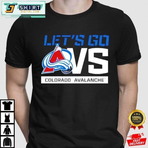 Lets Go Avs Colorado Avalanche Conference Champions 2022 Tee Shirt