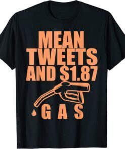 Mean Tweets and $1.87 gas ,Right Now $1.87 gas Tee Shirt