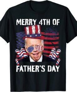 Merry 4th Of Father's Day, Biden Confused Tee Shirt