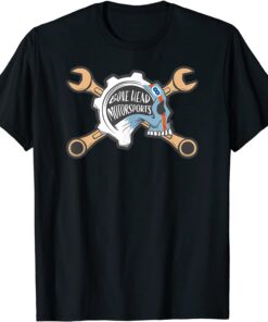 Motorsport Skull and Crossbones Tee Shirt
