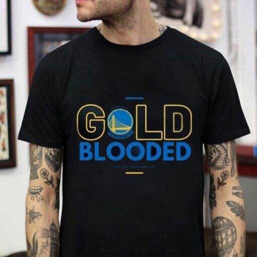 NBA Finals 2022 Gold Blooded Basketball Golden State Warriors Tee Shirt