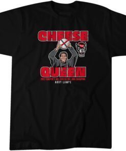 NC State Abby Lampe Cheese Queen Tee Shirt