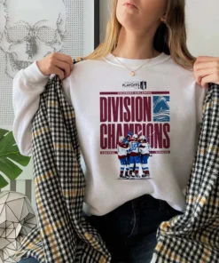 NHL 2022 Division Champions Colorado Avalanche Tee Shirt