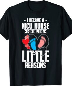 NICU Nurse Neonatal Nursing Medical Classic Shirt