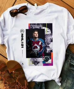 Nathan MacKinnon Colorado Avalanche Stanley Cup Champions T-Shirt