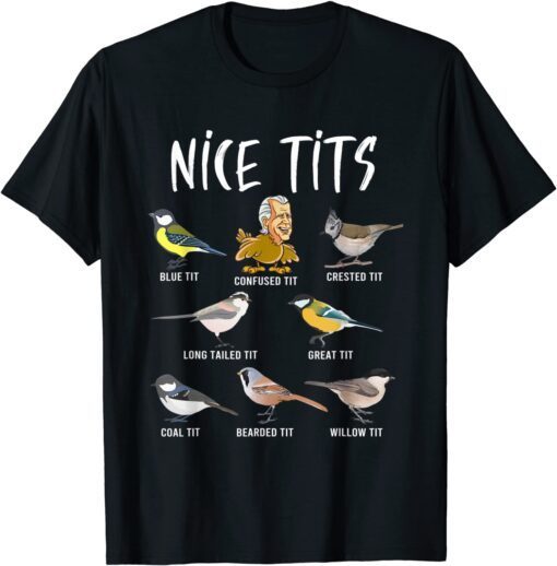 Nice Tits Dazed Confused Joe Biden Bird 4th Of July Tee Shirt