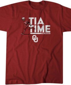 Oklahoma Softball: Tiare Jennings Tia Time Tee Shirt