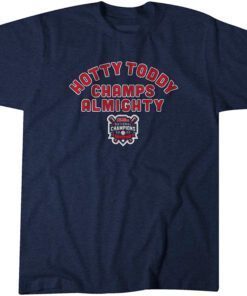 Ole Miss Baseball: Hotty Toddy Champs Almighty Tee Shirt