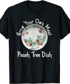 Peach Tree Dish Tee Shirt