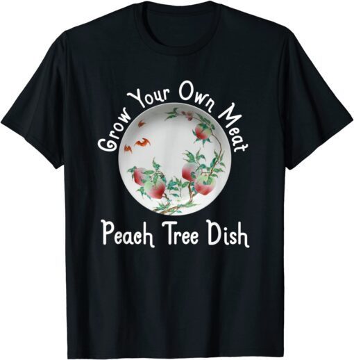 Peach Tree Dish Tee Shirt