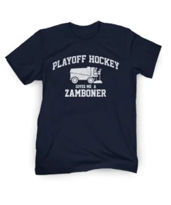 Playoff Hockey Gives A Zamboner Tee Shirt