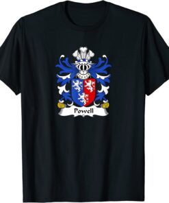 Powell Coat of Arms - Family Crest Tee Shirt