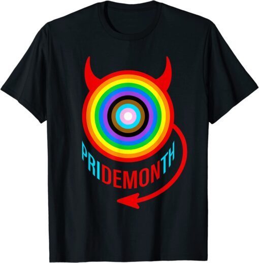 Pride Month Demon Tee Shirt