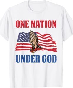 Proud USA Flag United States Patriotic American 4th Of July Tee Shirt