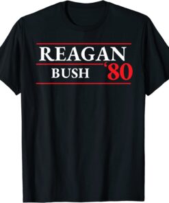 Reagan Bush 1980 Presidential Election T-Shirt