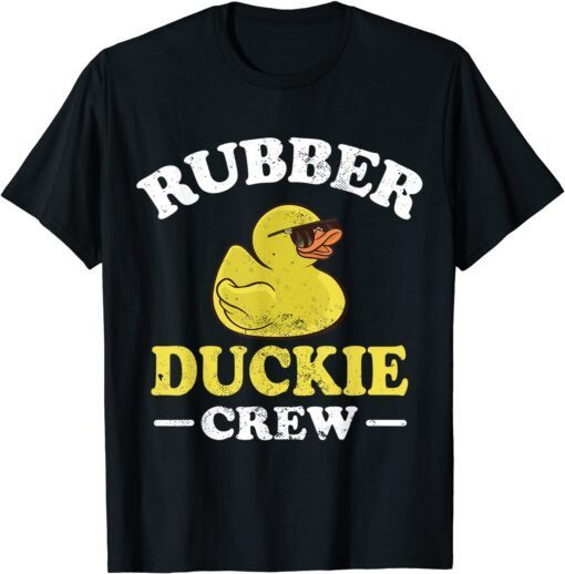 Rubber Duck Yellow Duckie Crew Bath Ducks Duckling Toy Tee Shirt