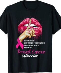 Sexy Pink Lips Pink Ribbon - Don't Judge Me Breast Cancer Tee Shirt