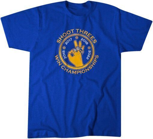 Shoot Threes & Win Championships Tee Shirt