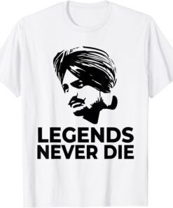 Sidhu Moosewala Legends Never Die Tee Shirt