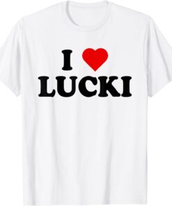 Simone I Love Lucki I Heart Lucki Tee Shirt