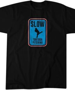 Slow Tortuga Pitching Miami T-Shirt