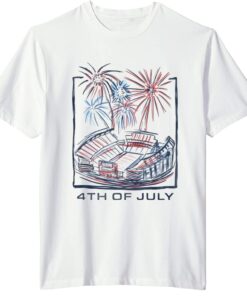 South Carolina Stadium 4th Of July Tee Shirt