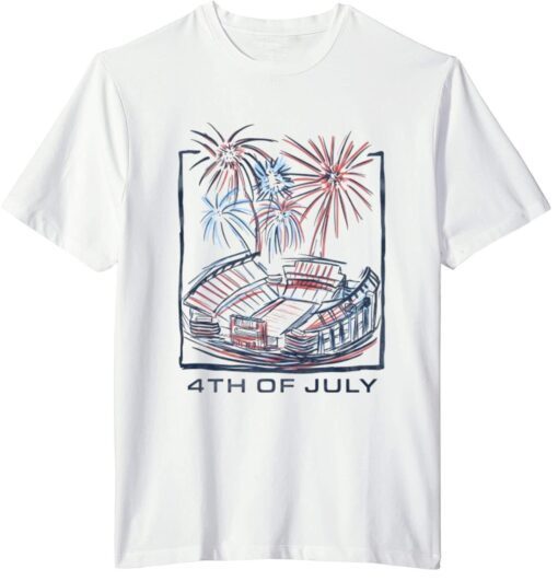 South Carolina Stadium 4th Of July Tee Shirt