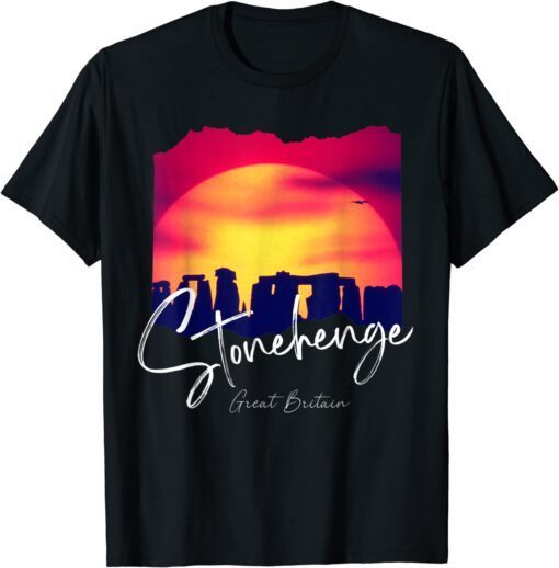 Stonehenge England - Stonehenge At Night T-Shirt