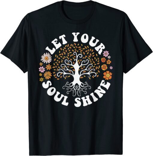 TREE OF LIFE Yoga Chakra Astrology Yggdrasil Celtic Knot Tee Shirt