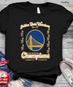 The Seven Time NBA Finals Champions Of Golden State Warriors Tee Shirt