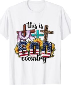 This is god country american flag usa Tee Shirt