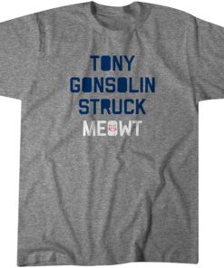 Tony Gonsolin Struck Meowt Tee Shirt